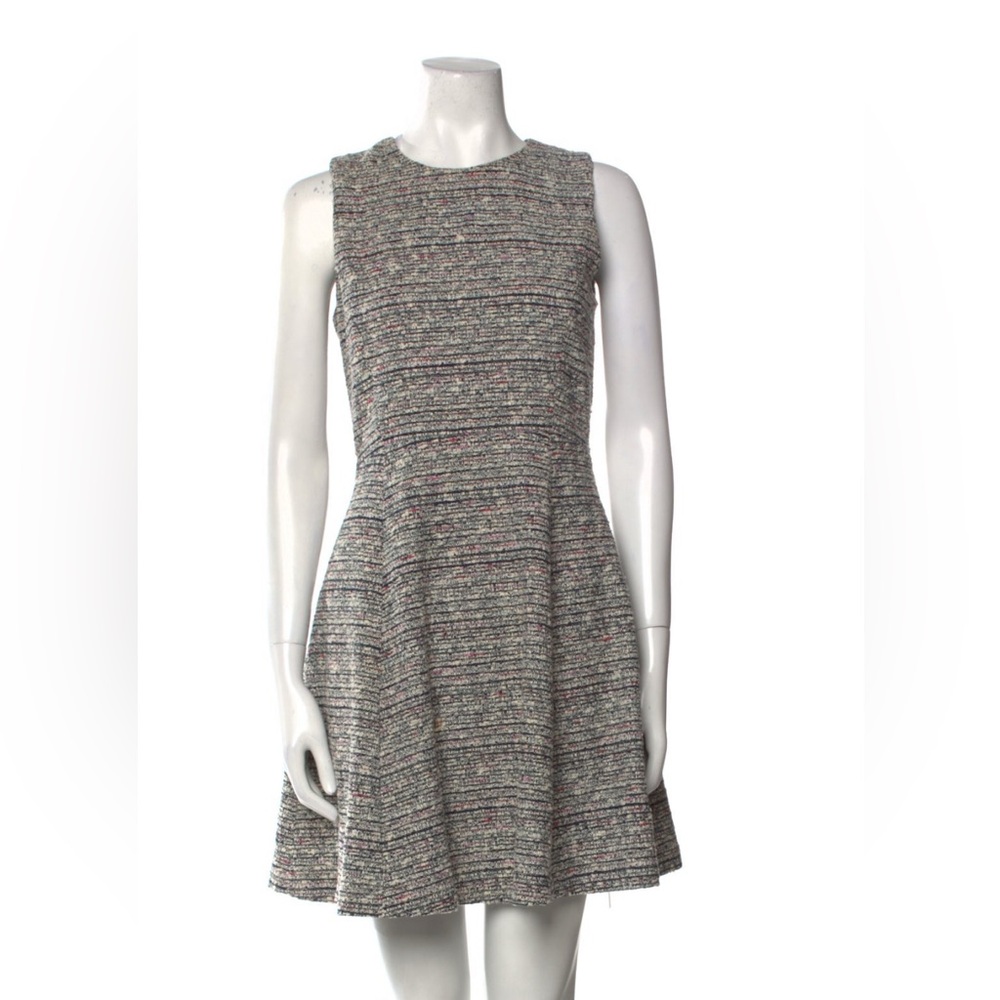 Theory Multicolor Tweed Mini Dress NWOT